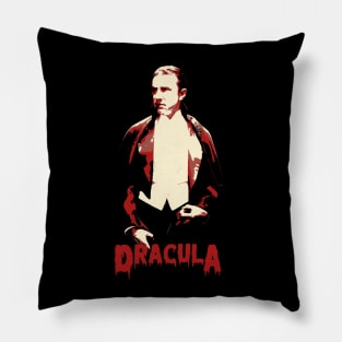 Retro Dracula Pillow