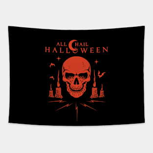 All hail halloween Tapestry