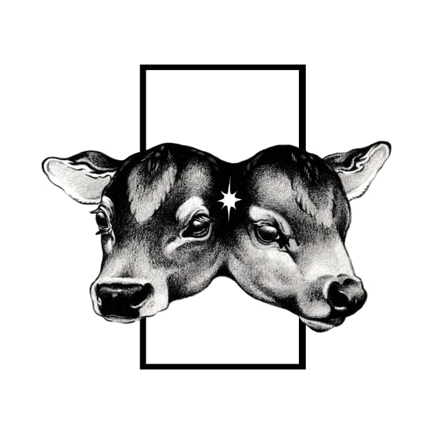 Two Headed Calf by permabunny.ink