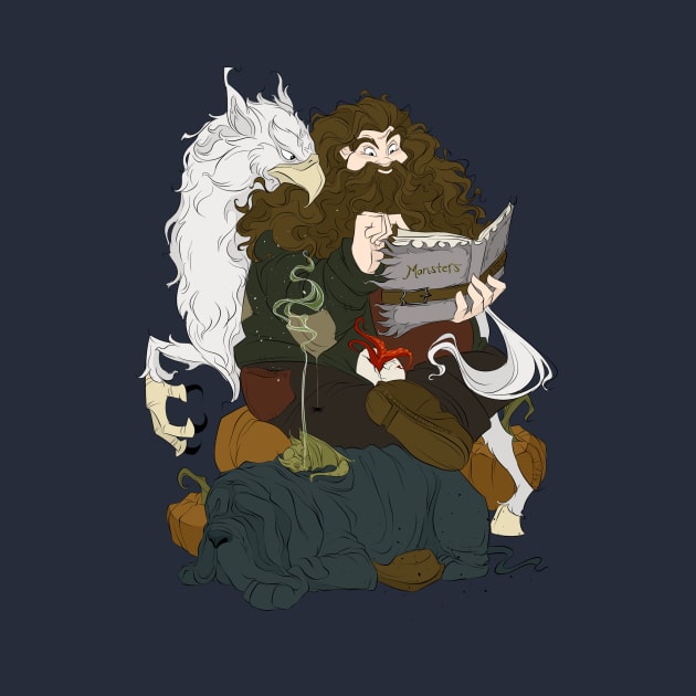 Bearded Zookeeper by Drea D. Illustrations