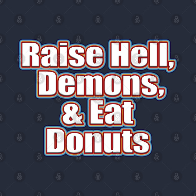 raise hell purgatory donut by swiftjennifer