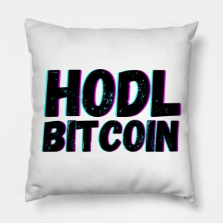 HODL Bitcoin Pillow