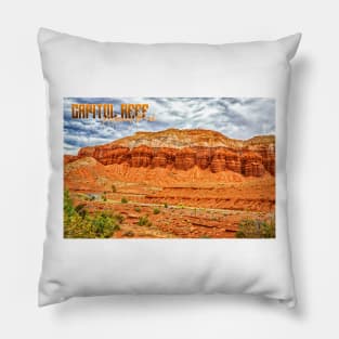 Capitol Reef National Park Pillow