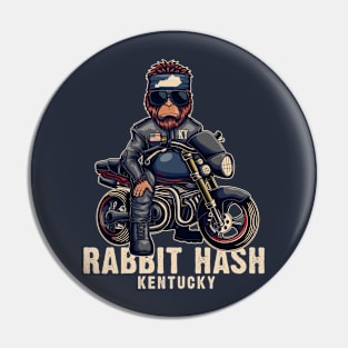 Rabbit Hash Motorcycle Pin