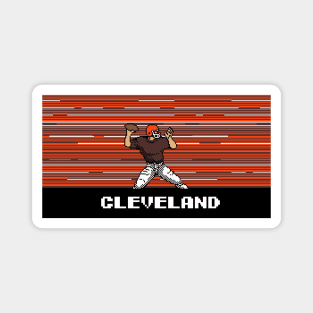 8-Bit Quarterback - Cleveland Magnet