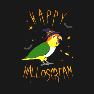 Happy Halloscream White Bellied Caique T-Shirt