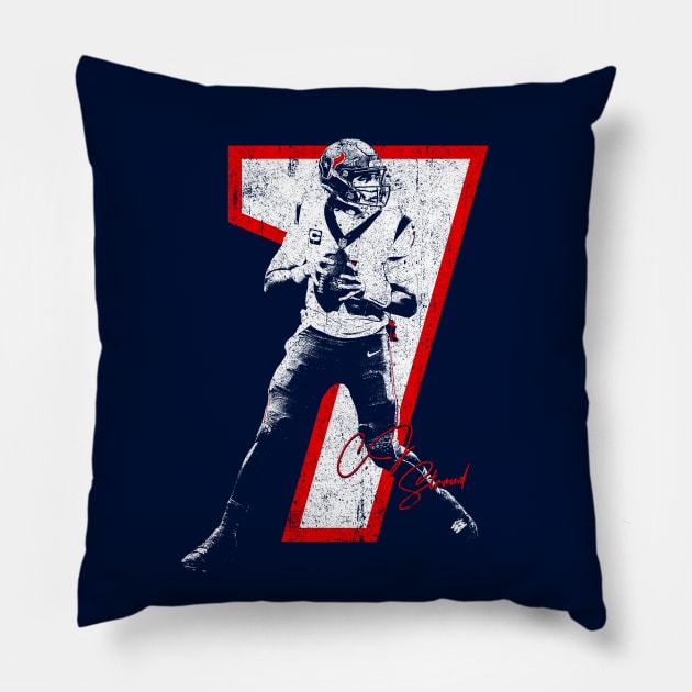 CJ Stroud Pillow by huckblade