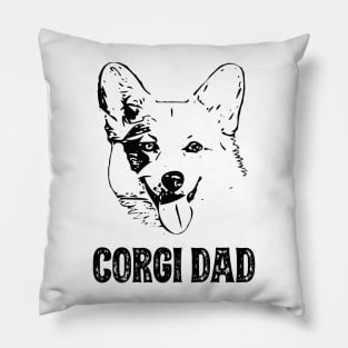 Corgi Dad Pembroke Welsh Corgi Pillow