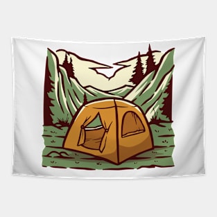 Backcountry Bliss: Outdoor Oasis Tapestry