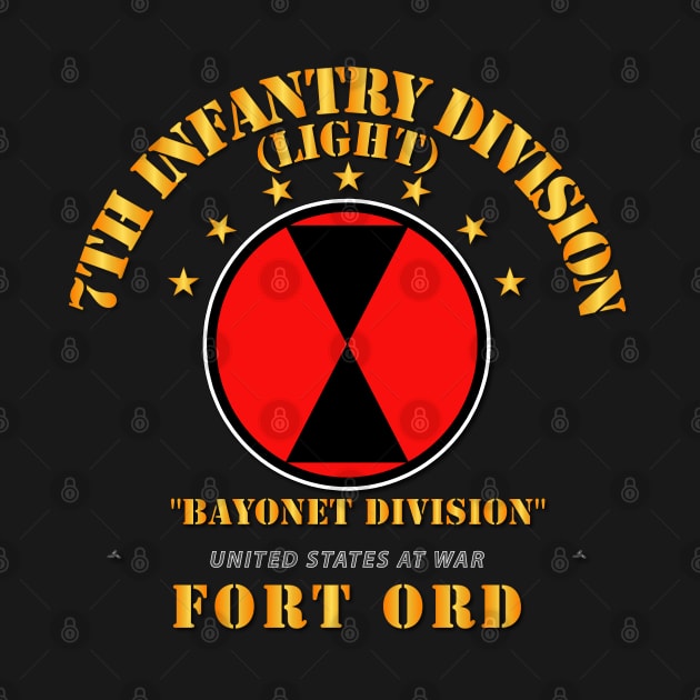 7th Infantry Division - Ft Ord by twix123844