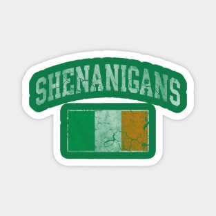 Shenanigans Irish Flag Ireland St Patrick's Day Magnet