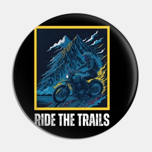 Motocross Trails Pin