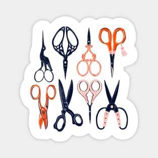 Scissors illustration Magnet