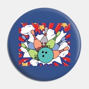 Destroy Pin Bowling Skittles Ball Pin