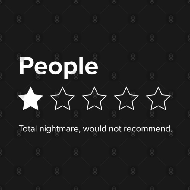 People, One Star, Total Nightmare, Would Not Recommend by Emily Ava 1