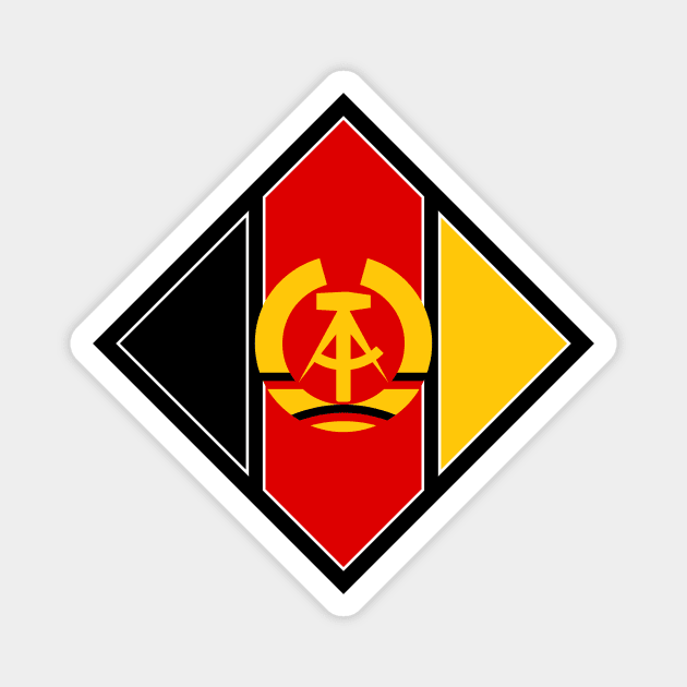 East Germany Air Force Roundel Magnet by Yesteeyear