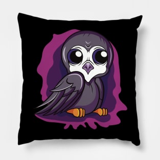 Cute Crow Pillow