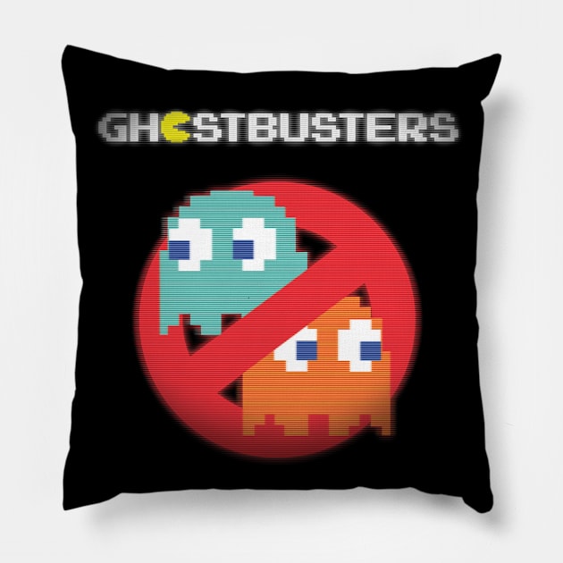 Ghostbusters Pillow by adanmarini