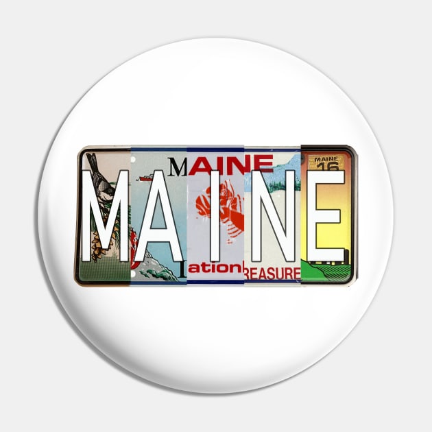 Maine License Plates Pin by stermitkermit