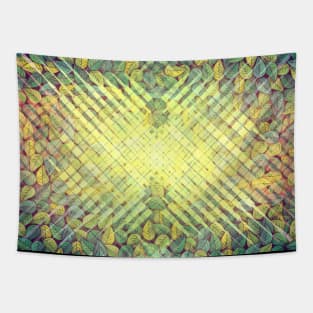 Abstract Leaves Tapestry