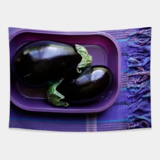 Purple Aubergine Tapestry