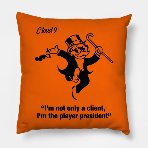 I'm the Player President Pillow by cl0udy1