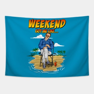 Weekend Plans Tapestry