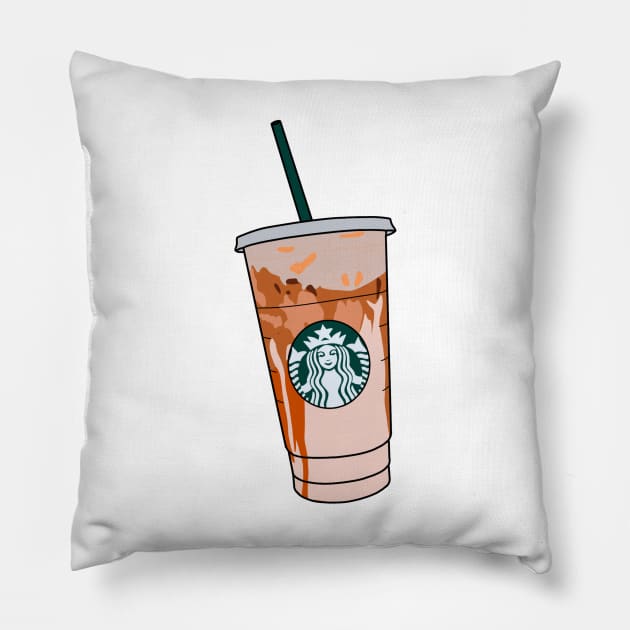 Iced Coffee Pillow by dylego
