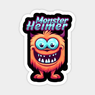 a slice of monsters Magnet