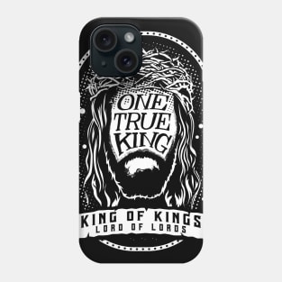 One True King Christian Tshirt Phone Case