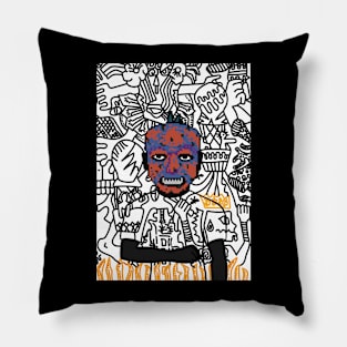 0xB1 NFT - Pixelated Male Character Doodle Pillow