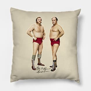 Ole and Gene Anderson - Vintage Pro Wrestling Pillow
