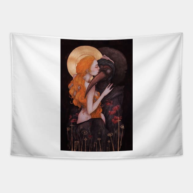 Atra Mors Tapestry by PandoraYoung