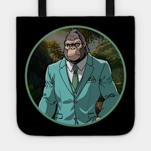 Suited Gorilla Tote