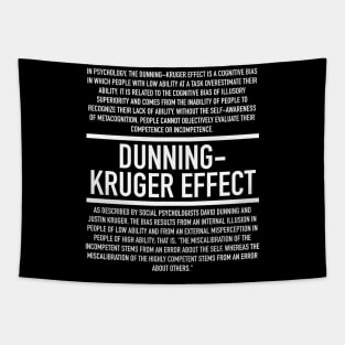 Dunning Kruger Effect Defined Tapestry