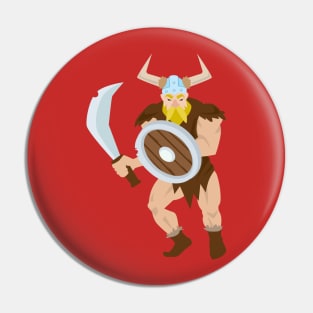 Viking warrior Pin