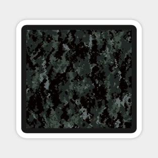 Urban Camouflage black Magnet