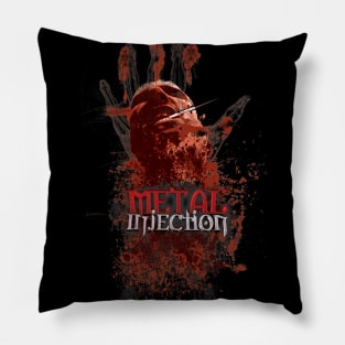 Metal Injection Retro Needleman Pillow