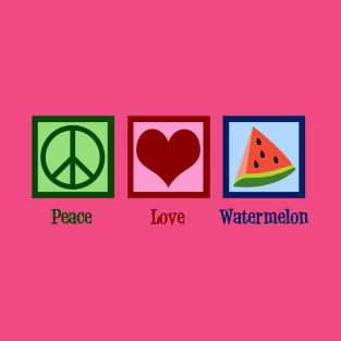 Peace Love Watermelon T-Shirt