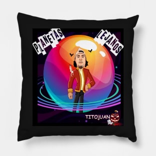 distant planets Pillow