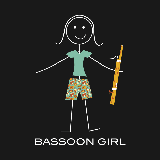 Funny Womens Bassoon Design by whyitsme