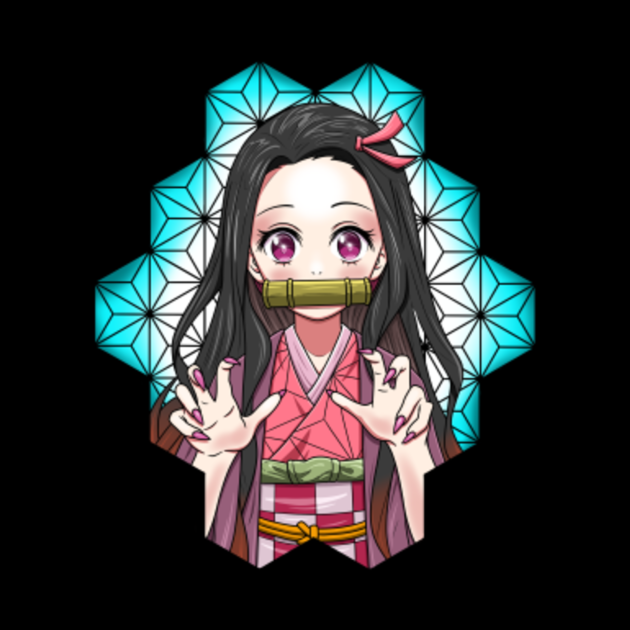 Nezuko Kamado - Demon Slayer - Mask | TeePublic