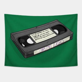 Be Kind Rewind Christmas Tapestry