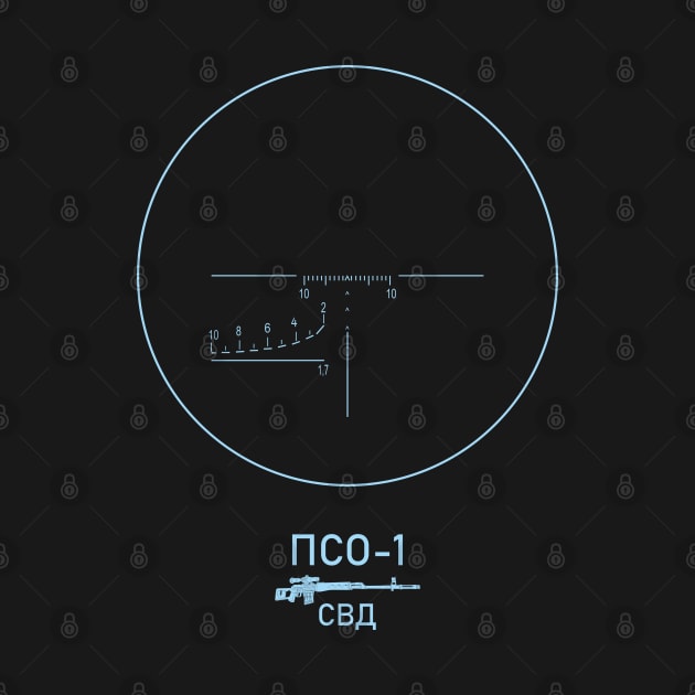 SVD PSO-1 sight on dark by FAawRay