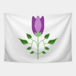 Pretty Purple Flower Tapestry