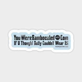 YouWereBamboozled dot Com Magnet