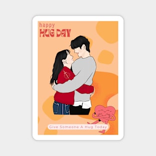 Castway Diva Hug Day Special Magnet