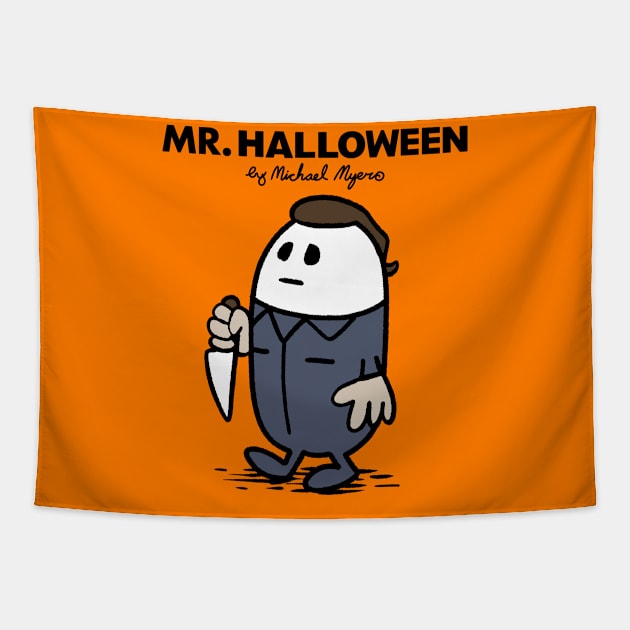 Mr. Halloween Tapestry by ClayGrahamArt