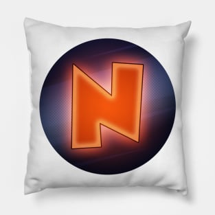 N is for night vision Pillow