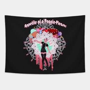 Appetite Of a People-Pleaser Tapestry